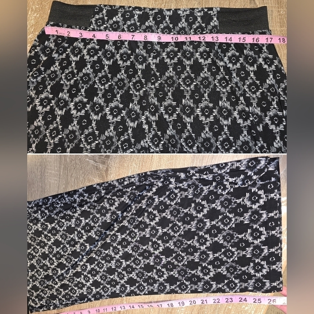 INC International Concepts Stretch Palazzo Cropped Ankle Pants PXL Petite XL - Picture 7 of 7